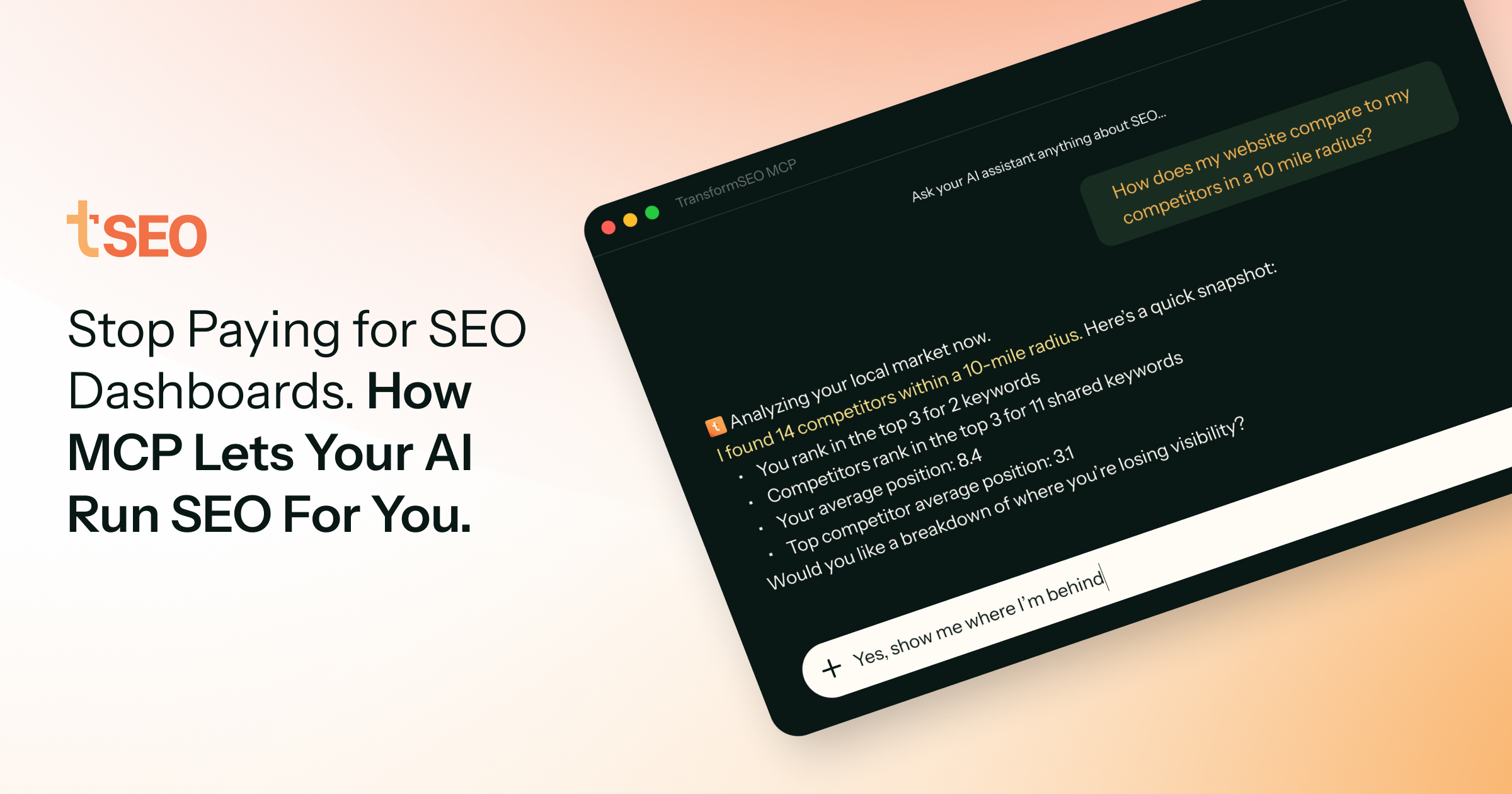 Stop Paying for SEO Dashboards: How MCP Lets Your AI Run SEO For You